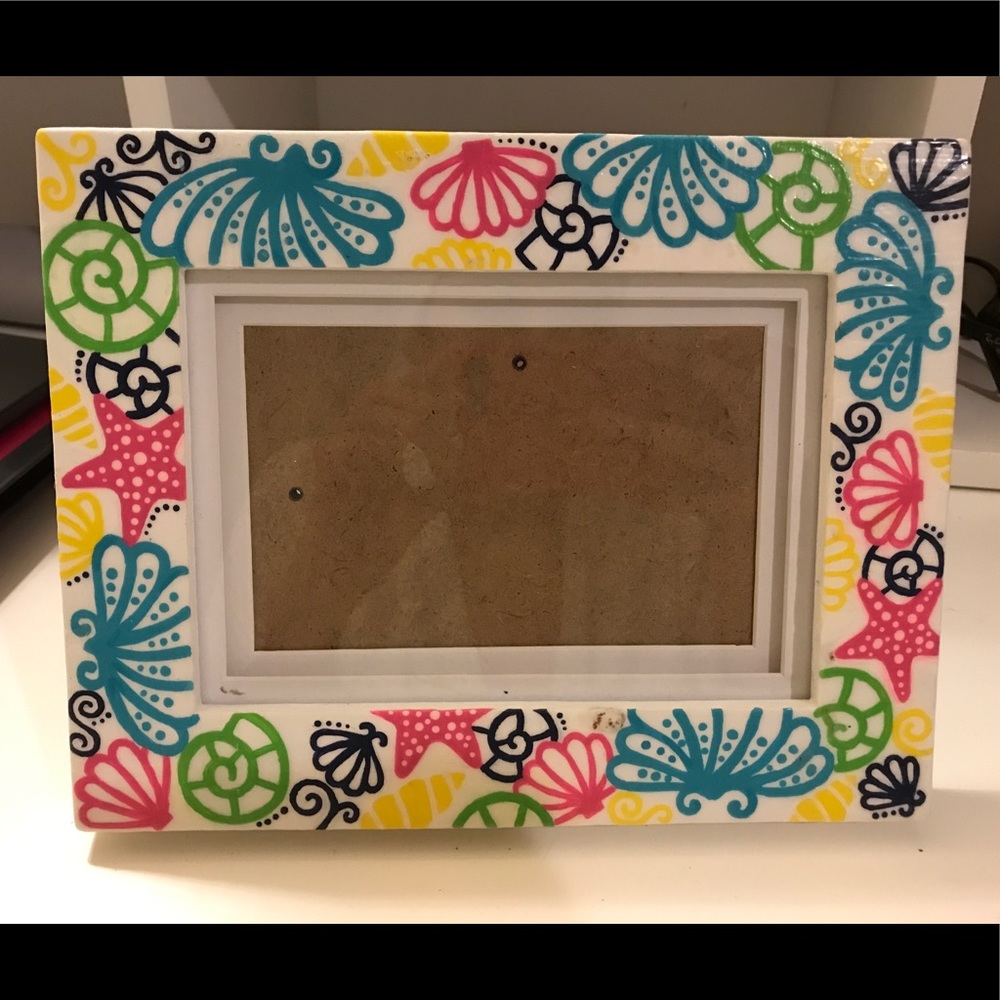 Lilly Pulitzer Painted Frame